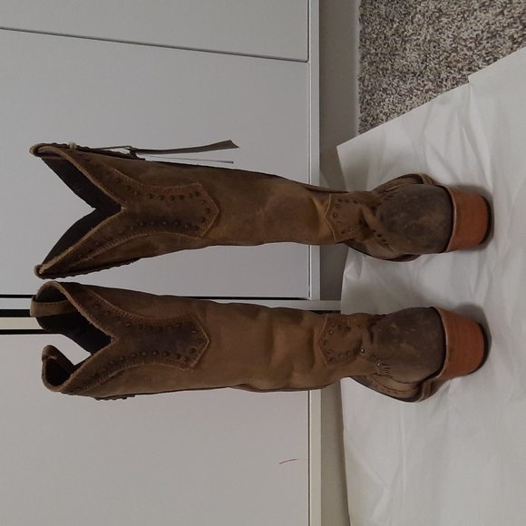 Liberty Black tan America boot NIB sz 8 - Picture 4 of 10